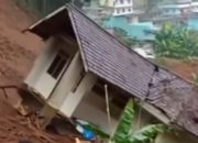 Tanah Masih Bergerak, Warga Situkong Panik Mengungsi Saat Longsor Mengancam Pemukiman
